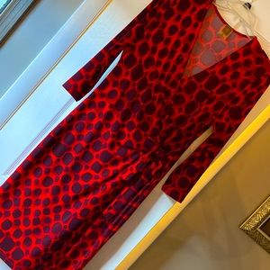 Anne Klein wrap dress size large